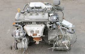Toyota 5afe engine with auto gear and manual