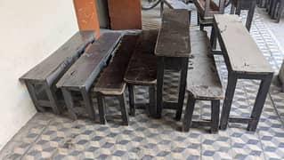 School Furniture Bench and desk