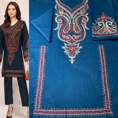Bareeze Lawn 2pc Embroidery Dresses