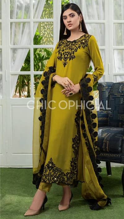 Lawn 3Pc Embroidery Dresses