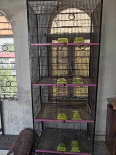 4 portions cage for sale with accessories