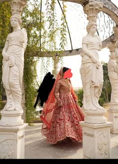 Bridal lehenga style maxi from Maryum & Maria