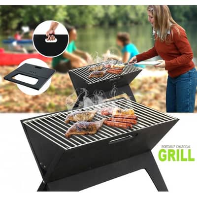 BBQ Smoker Grill – Foldable & Easy Setup