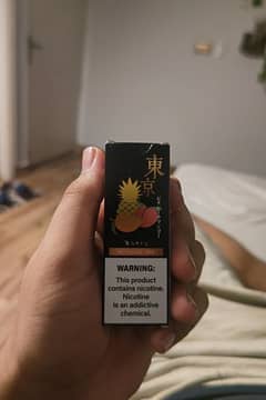 tokyo , pina , peach, mango flavour mixed