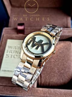 Michael Kors Women's Runway Gold-Tone Watch MK5786