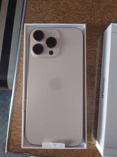 iphone 16 pro max 256GB Desert taitinium (NON PTA)