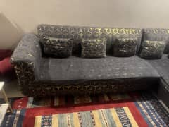 L-shaped 7 seater sofa for sale