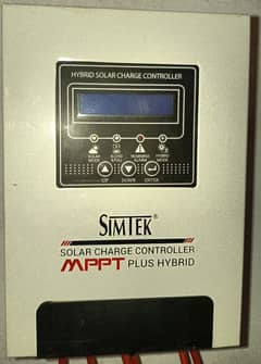 Simtek MPPT solar charge controller hybrid