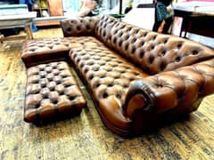 100% genuine leather  furniture