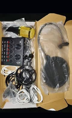 Bm800 condenser microphone original condition 10/10 full box pack
