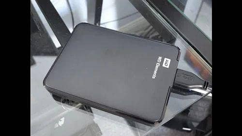 4TB External storage devices WD elements 4TB 0
