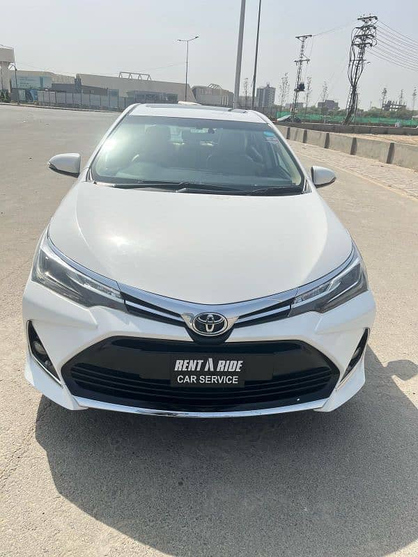 Without driver Rent a car/Car rental/Corolla Gli self drive/Rent a ca 12
