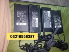 Dell 130w ,Hp 135w, Toshiba 120w, Geniune chargers for Gaming Laptops