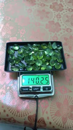 natural peridot