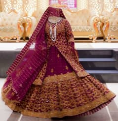 Farshi Lehnga | Barat Dress | Wedding Dress | Designer Dress