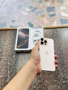 iphone 16 Pro Max 256GB Complete Box Just Like Box Opened