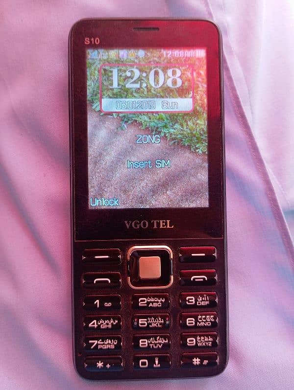 vgo tel key pad sealed mobile no open no repair new condition no fault 1