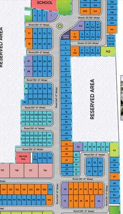 district One 5M sale plot on possession