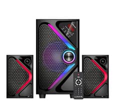 BLAST - 2.1 Speaker System with Bluetooth, USB & Remote Control