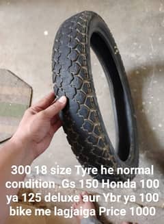 Tyre 300 18 size ka
