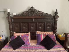 Chinoti Solid King Size Bed Set