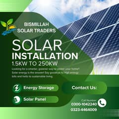 Solar Installation Service | 1kw to 250kw installation | Solar System