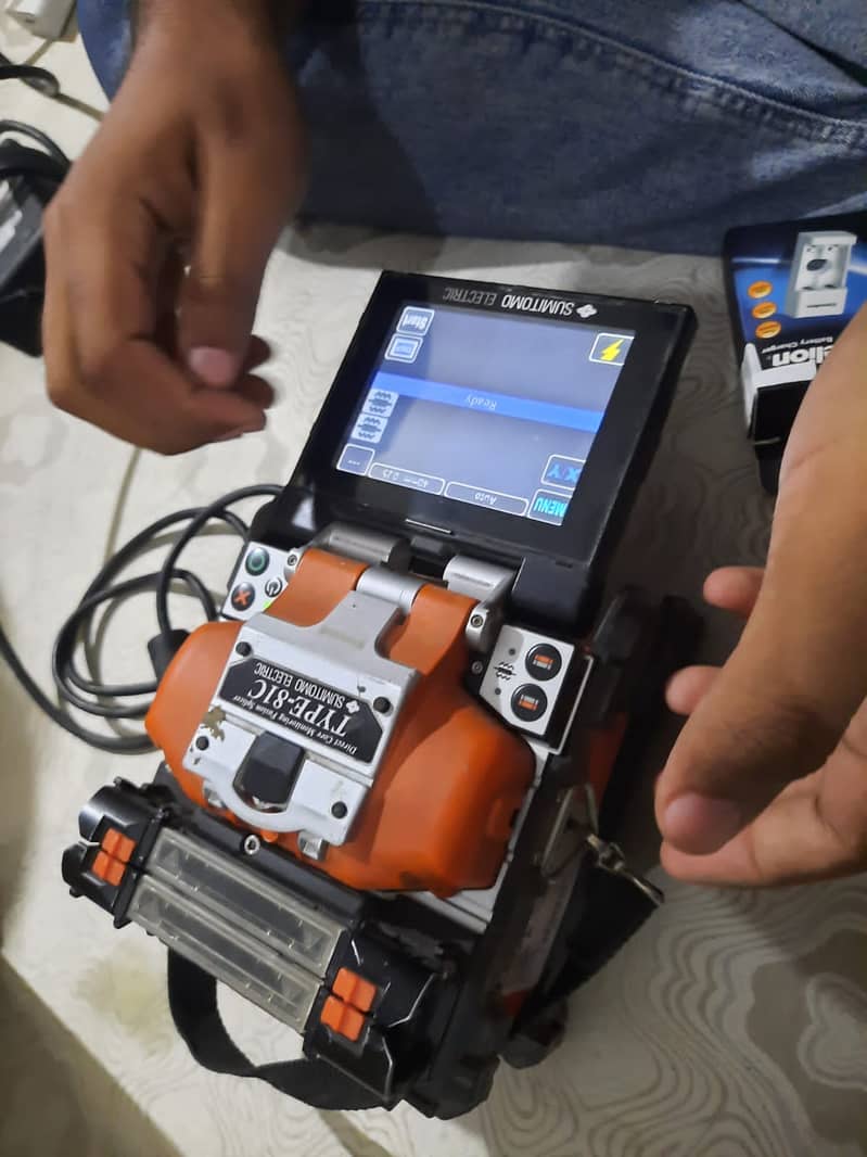 Sumitomo Type 81-C Fiber splicing Machine read description 4