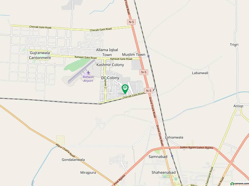 10 Marla Plot For Sale In Kabul Block - DC Colony 0