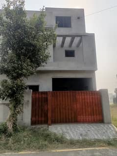 5 Marla Corner Grey Structure House For Sale - Block A, Phase 2, New Lahore City, Canal Road, Lahore
