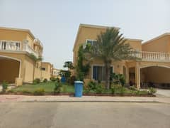 Semi Corner 350sq yd 4Bed DDL Sports Villas Road 15 with 100sq yd BackYard LAWN at LOWEST RATE of MARKET