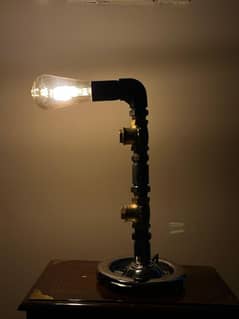 Industrial Pipe Lamp - Vintage Edison Style