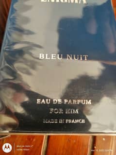 Original imported France Enigma BLEU NUIT ORIGINAL Art PERFUME