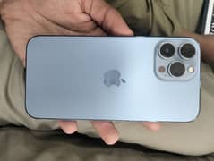 iPhone 13pro max PTA approved dual Sim 256gb with box.