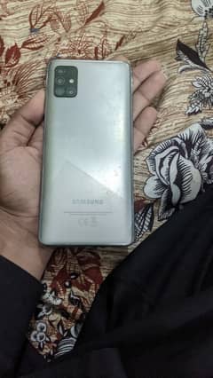 6/128 Samsung A51 With Box no fault All Ok