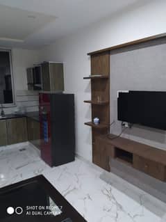 1BED FURNISHED APORTMENT IS AVAILABLE FOR SALE IN SECTOR E BAHRIA TOWN LAHORE
