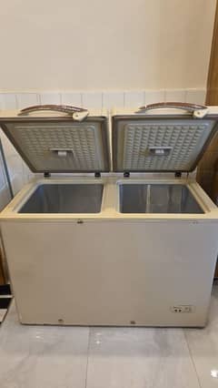 dawlance full size 2 door deep freezer