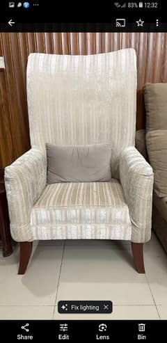 bed room chairs pair