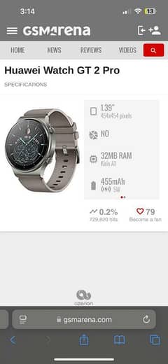Huawei gt2pro watch in stock With original