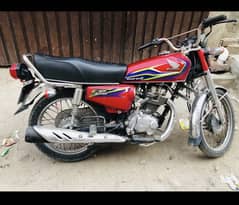 cg Honda 125 . . golden number