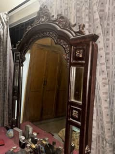 two Dressing table//wooden dressing both of different designs