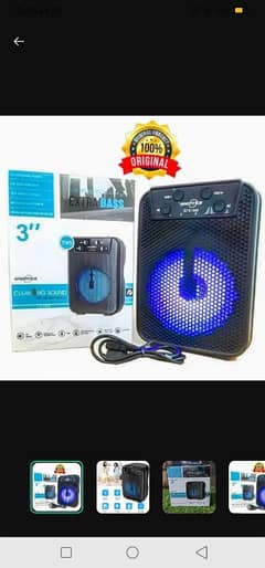 Bluetooth 5.3 MP3 function stereo speaker