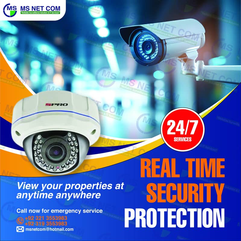 Reliable CCTV & Camera Installation Services by ME NET COM. 2