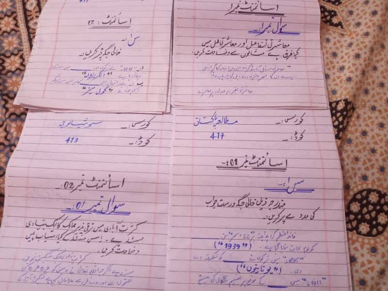 Handwriting Assignment, Data entry Or Typing Work Available 3