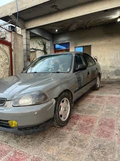 contact 03338299041 Honda Civic VTi 1996 nardo gray color