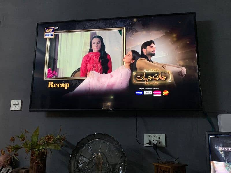 Tcl led 50" 4k android original Full option neat clean use (call me) 1