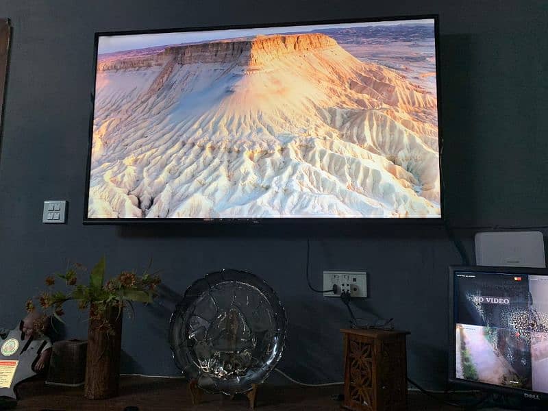 Tcl led 50" 4k android original Full option neat clean use (call me) 2