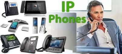 IP PBX Business Telephone Exchange system installation.