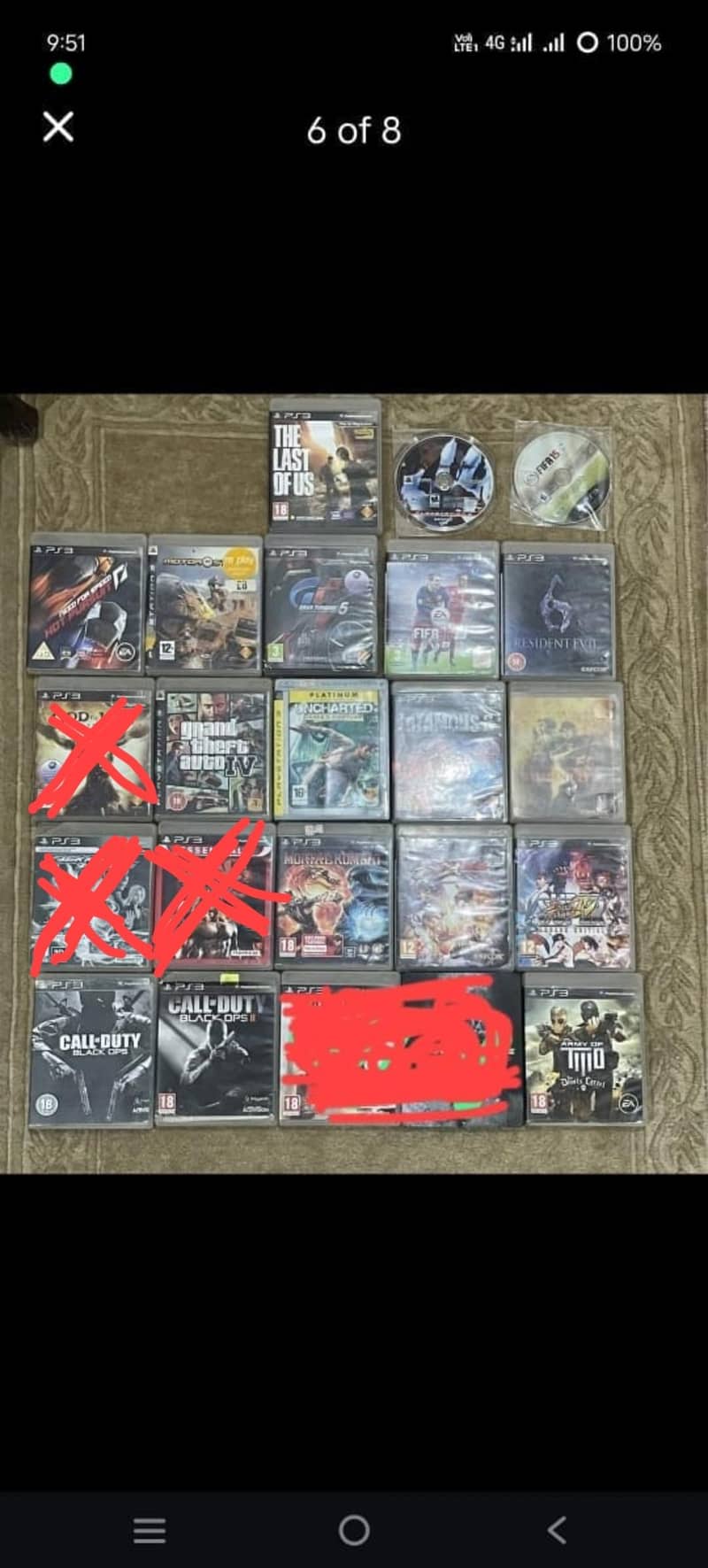 PS3 GAMES CDs Good Condition 10/10 availables 0
