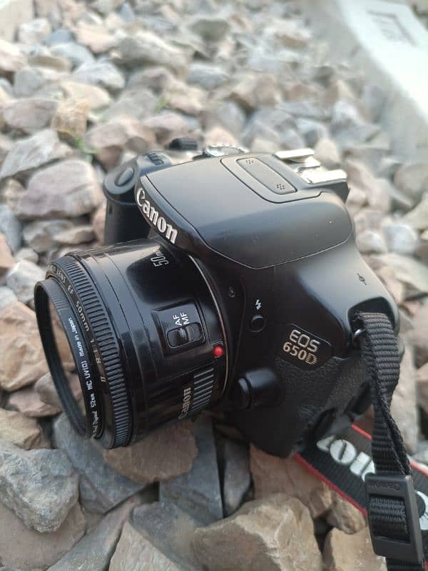 Canon 650D With 50mm 1.8 Lens (Cnt)03271396806 1