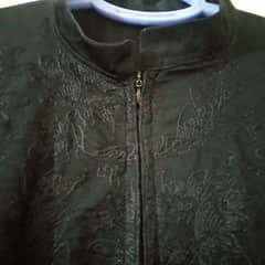 Stylish Embrioded Abaya with Scarf in very low price